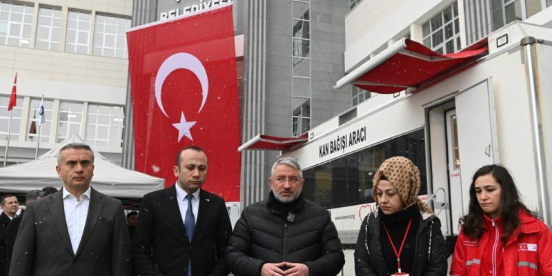 Belediyeden Deprem Bölgesi İçin Kan Bağışı Kampanyası