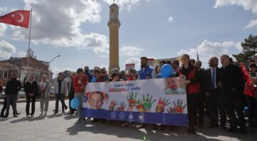 Çorum’da Otizmliler Farkındalık İçin Yürüdü