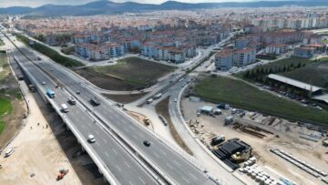 Çevre Yolu Akşemseddin Kavşağı’nda Son Dokunuşlar