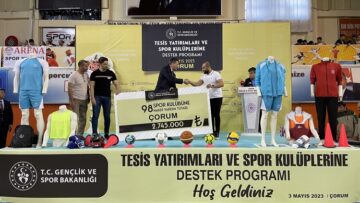 Çorum’daki Spor Kulüplerine 7 Milyon Liralık Destek!