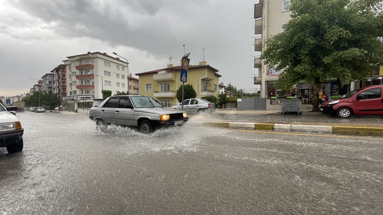 Çorum’da Sağanak Etkili Oldu