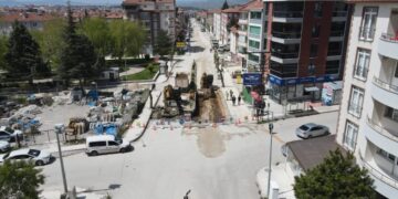 Hüyük Caddesi Yenileniyor