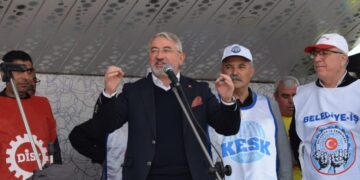 Başkan Aşgın, 1 Mayıs Etkinliğine Katıldı