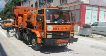 Kargı’da Yol Çizgileri Yenilendi