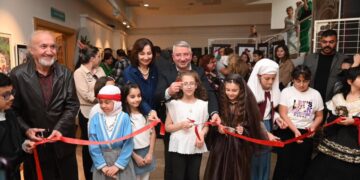 “Sanatla Büyüyenler” Resim Sergisi Açıldı