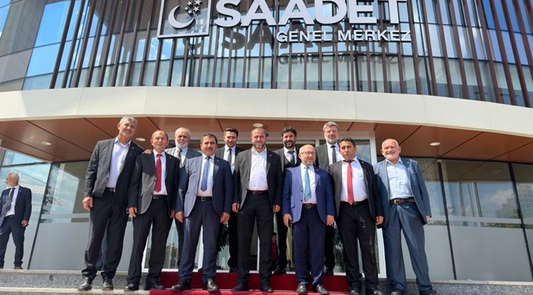 Saadet Partisi Çorum Teşkilatı İlk Grup Toplantısına Katıldı