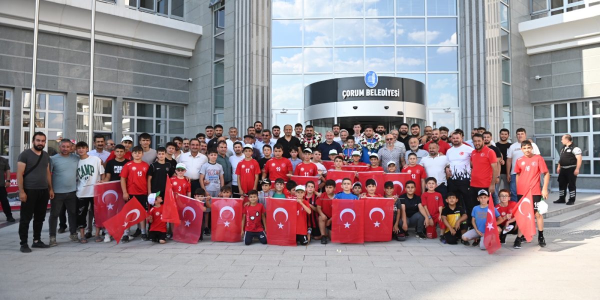 Kırkpınar Pehlivanları Çorum’u Gururlandırdı