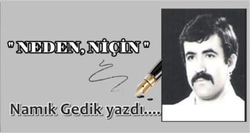 Köşe Yazısı / Neden, Niçin