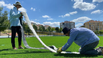 Çorum’da Semt Sahaları Yenileniyor