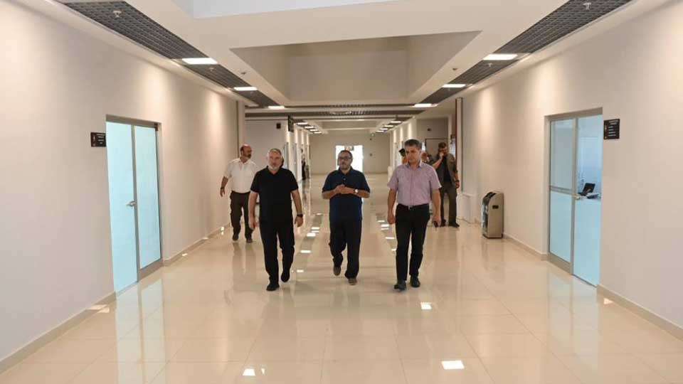 Turan Atlamaz, Yeni Belediye Binasını Gezdi