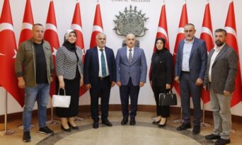 Çerikci’den, Vali Dağlı’ya Hayırlı Olsun Ziyareti