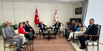 Başkan Aşgın, Binali Yıldırım ile KKTC’de Buluştu