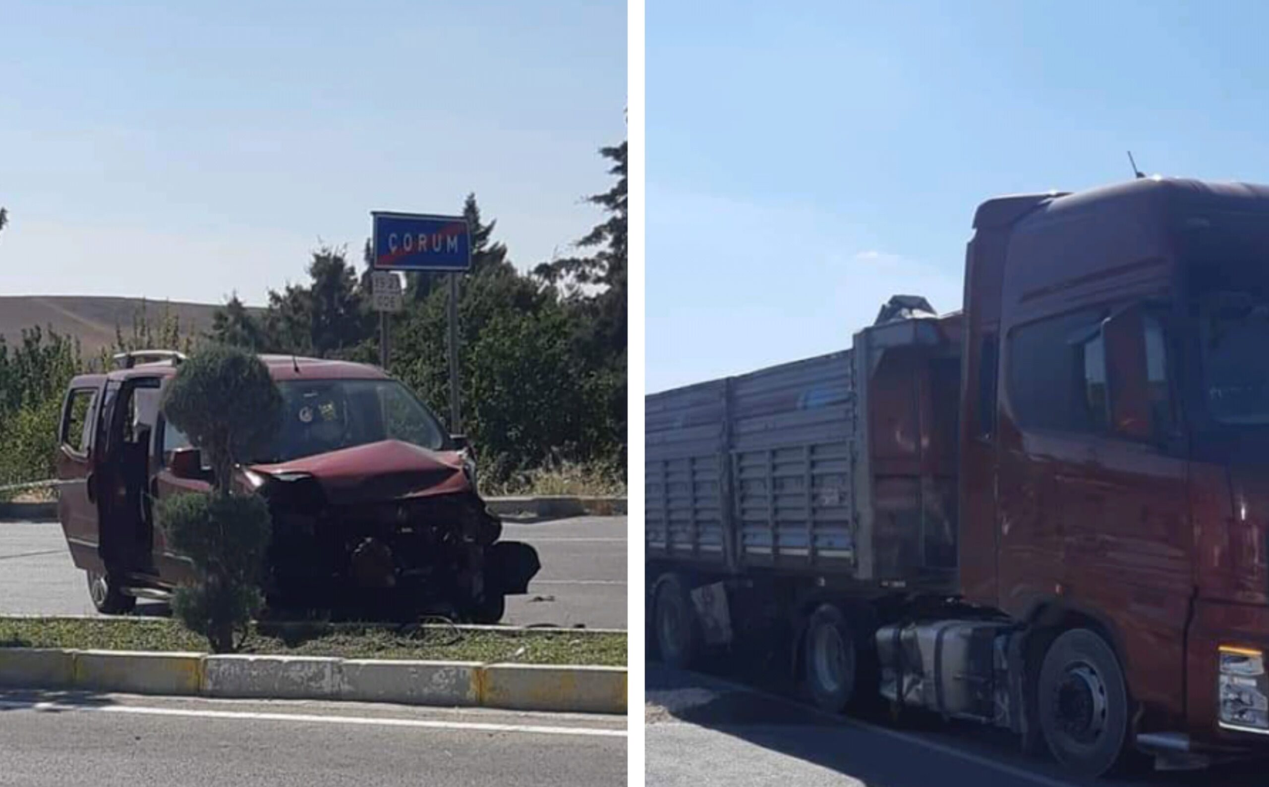 Cemilbey Yolunda Feci Kaza!