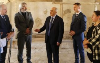 Hüseyin Gazi Külliyesinde Çalışma Başladı