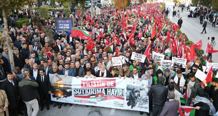 Çorum Katil İsrail Diye İnledi