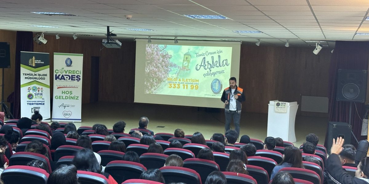 Lise öğrencilerine “Sıfır Atık” Semineri