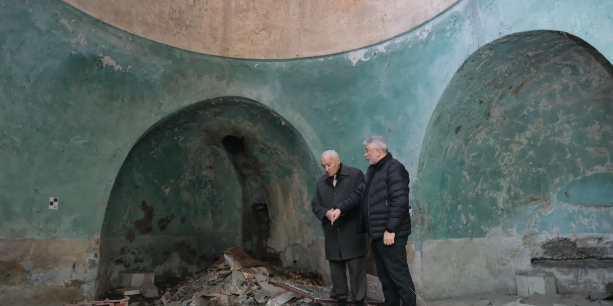Tarihi Güpür Hamamı Küllerinden Yeniden Doğacak