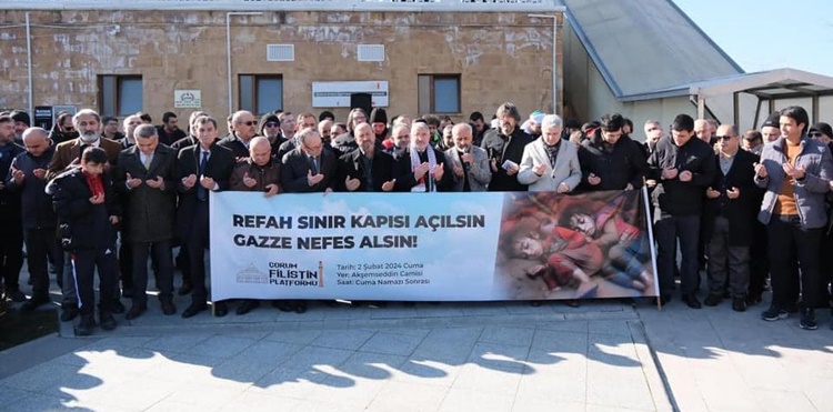 Gazze’nin Feryadı Duyulsun, Abluka Kırılsın