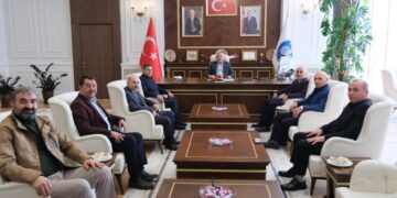 Esnaf Temsilcilerinden Başkan Aşgın’a Ziyaret