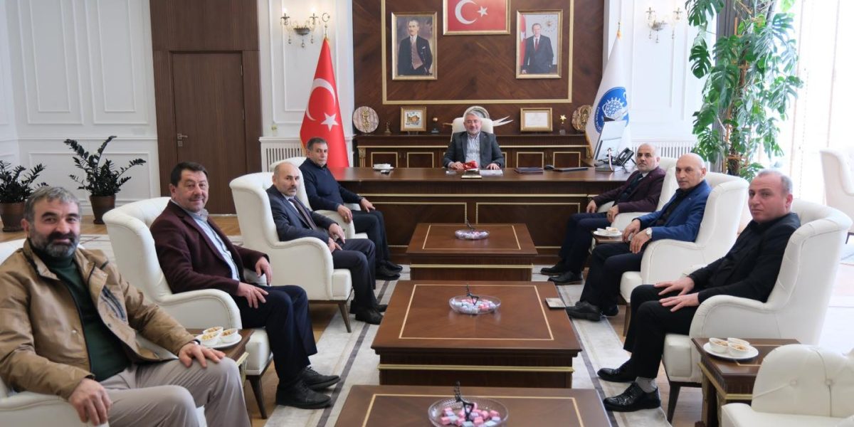 Esnaf Temsilcilerinden Başkan Aşgın’a Ziyaret