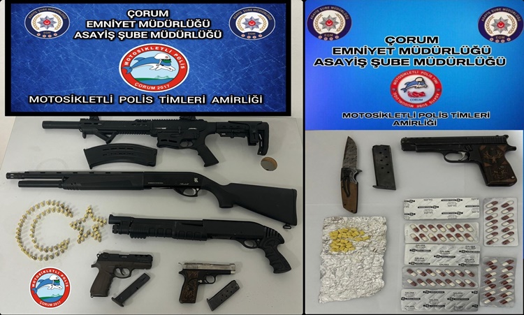 Çok Sayıda Silah Ele Geçirildi