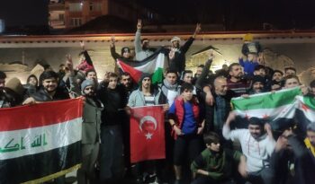 Çorum’da ‘Özgür Suriye’ Kutlaması!
