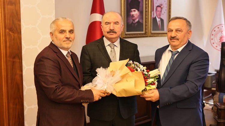 Kooperatif Başkanlarından Vali Ali Çalgan’a Ziyaret!