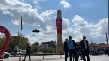 Yere İzmarit Atanları Drone Yakaladı