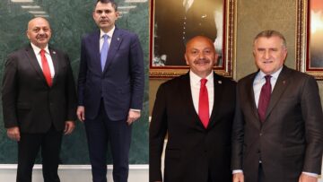 Başkan İsbir’den Bakanlıklara Ziyaret