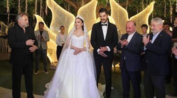 Şehit Oğlunun Düğününe Oktay Kaynarca Katıldı