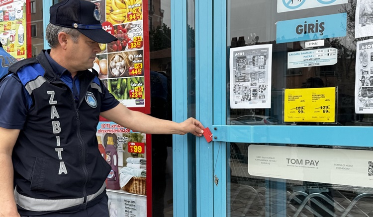Çorum’da 3 Zincir Markete Kapatma Cezası!