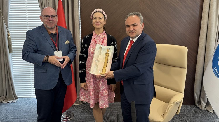 Erasmus Öğrencilerinden Çorum Belediyesi’ne Ziyaret