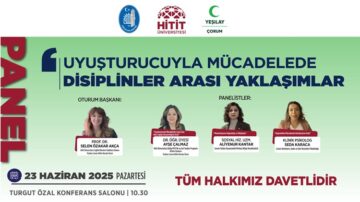 Uyuşturucuyla Mücadele Paneli Gerçekleştirilecek