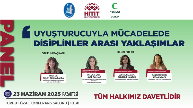 Uyuşturucuyla Mücadele Paneli Gerçekleştirilecek