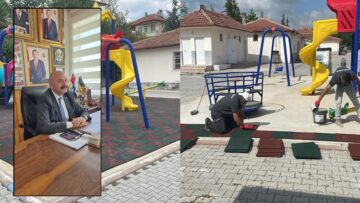 Ortaköy’e Yeni Çocuk Oyun Park Alanı