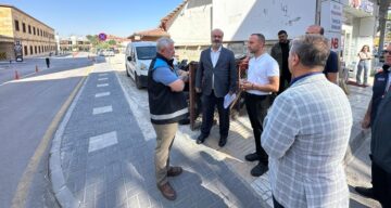 Albayrak Caddesi’nde Çalışmalar Başladı