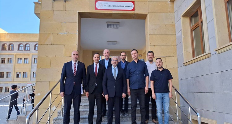 Çağlar’dan, Ölçme Değerlendirme Merkezi’ne Ziyaret