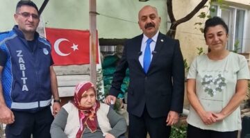 Başkan İsbir Akülü Sandalye Hediye Etti