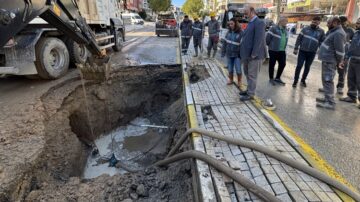 Ana İsale Hattındaki Arızaya Anında Müdahale