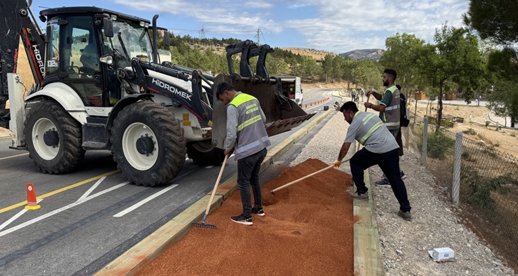 Çomar Barajı Çevresine Bisiklet ve Yürüyüş Yolu