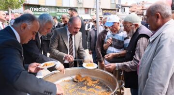 Çorum’da Ahilik Pilavı İkramı
