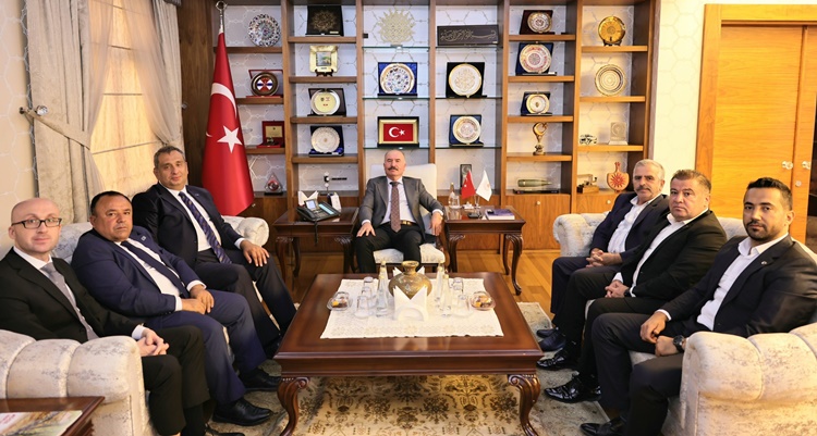 Anahtar Partisi’nden Vali Çalgan’a Nezaket Ziyareti