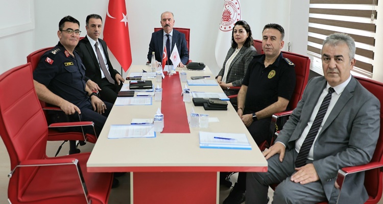 Eylül Ayı Genişletilmiş Asayiş Toplantısı Yapıldı