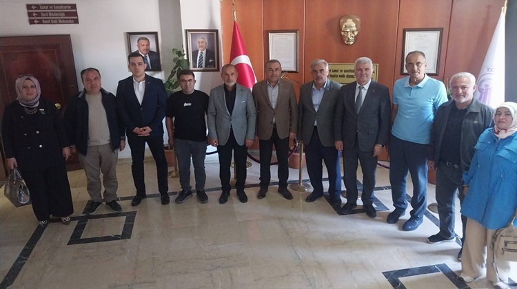 AK Parti’den ÇESOB’a Ahilik Haftası Ziyareti