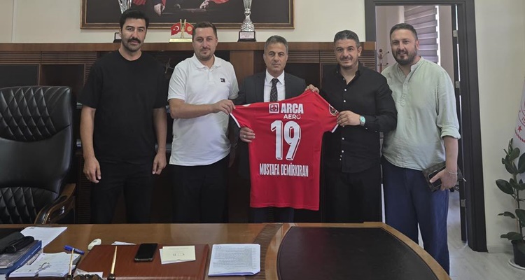 Demirkıran, Arca Çorum FK Heyetini Ağırladı