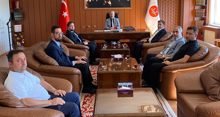 Çorum İl Müftülüğüne Diyanet-Sen’den Taziye Ziyareti