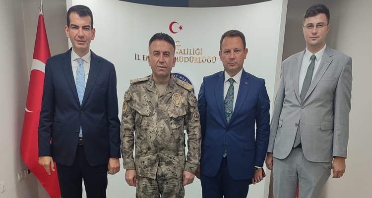 Çorum Emniyet Müdürü Arif Pehlivan’a Ziyaret