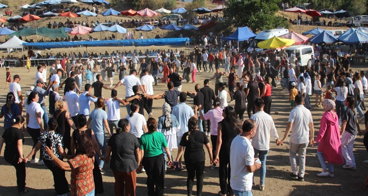 Gökgözler Keşkek Şenliği Türküye, Halaya Doyurdu