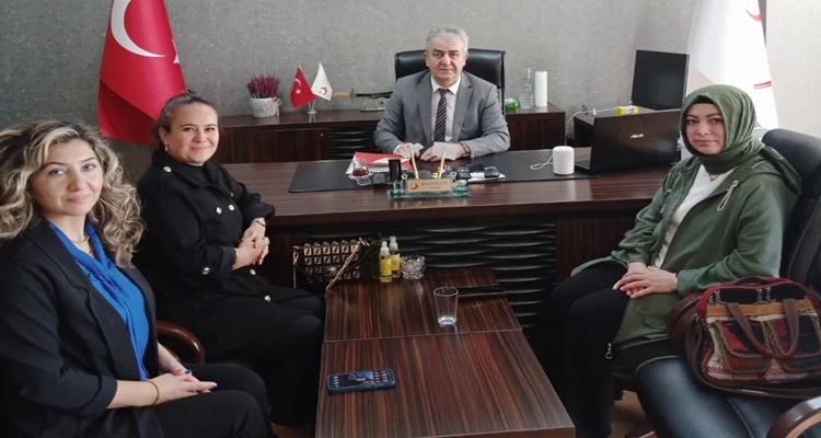 AK Parti Kadın Kollarından Göç İdaresine Ziyaret