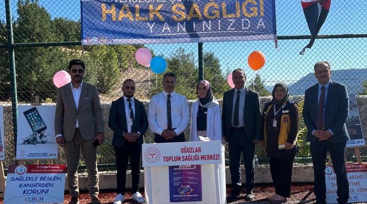 Oğuzlar’da Sağlık ve Bilinçlendirme Standı Kuruldu